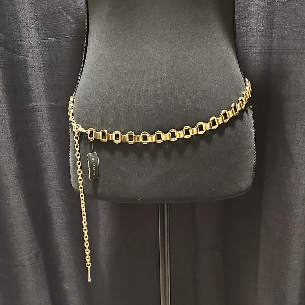 The Limited Gold Chain Belt